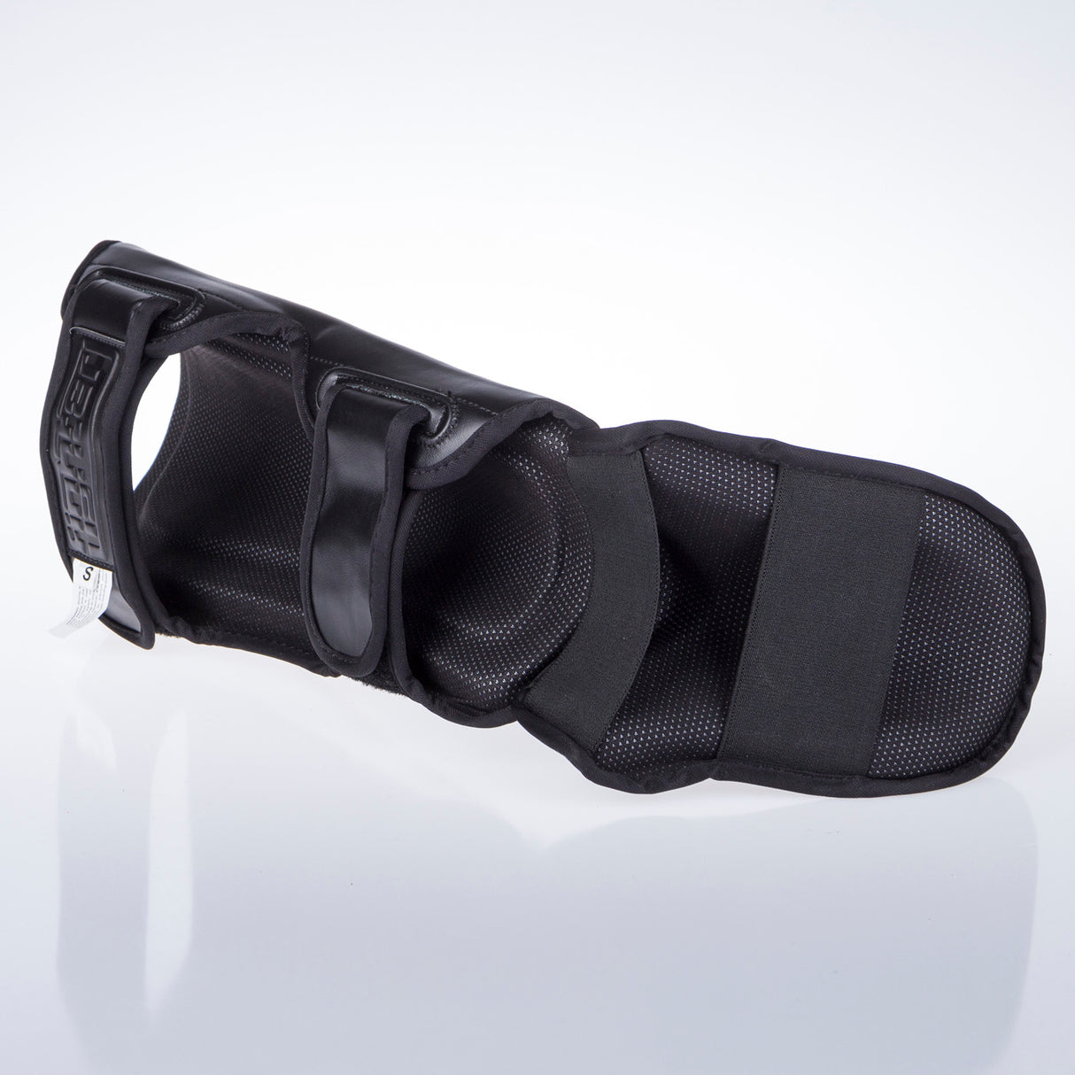 Fighter Shinguards Thai Ergo - Schwarz/Weiß, FSG -004BW