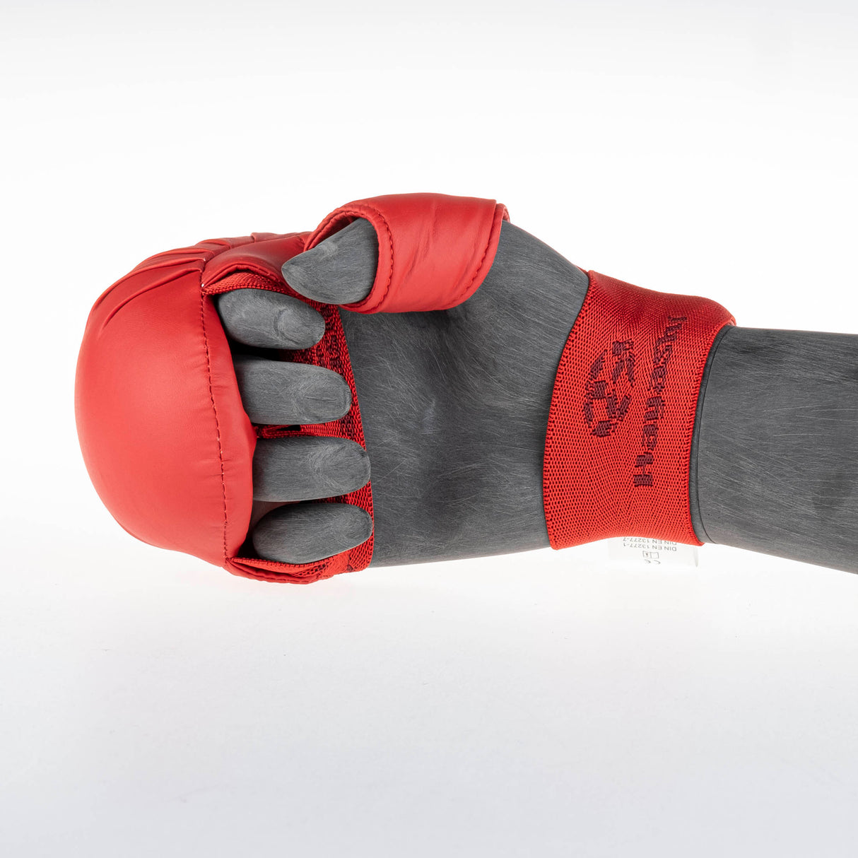 Hayashi Karate fist protector TSUKI with thumb (WKF approved) - red, 238