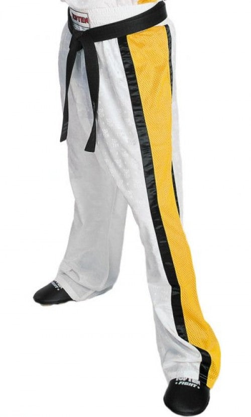 Pantalon TopTen Mesh - blanc, 0605WG
