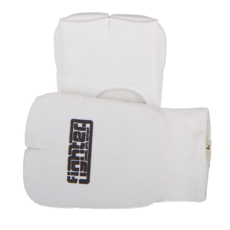 Fighter Basic Karate Hand Protector - white, JE1493