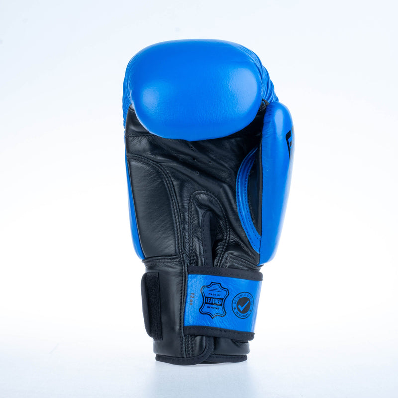 Fighter Boxing Gloves Round - blue, 1376-RNDXB