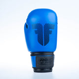 Guantes de boxeo de combate redondo - Azul, 1376 -Rndxb