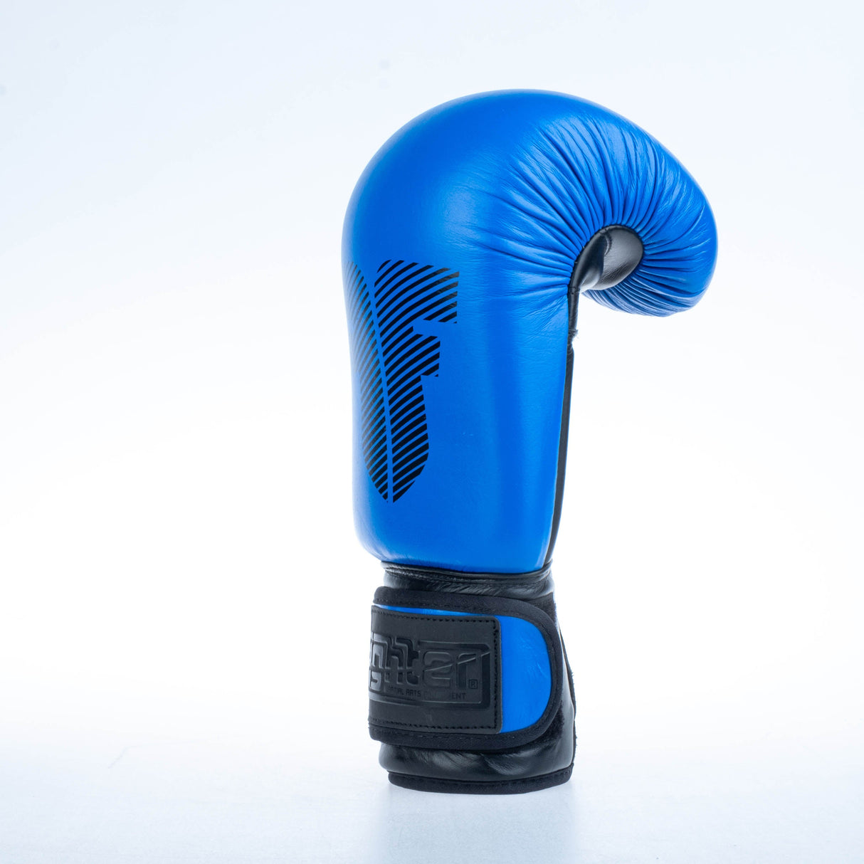 Guantes de boxeo de combate redondo - Azul, 1376 -Rndxb