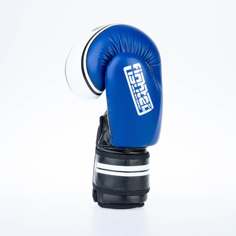 Fighter Boxing Gloves Basic Stripe - blue