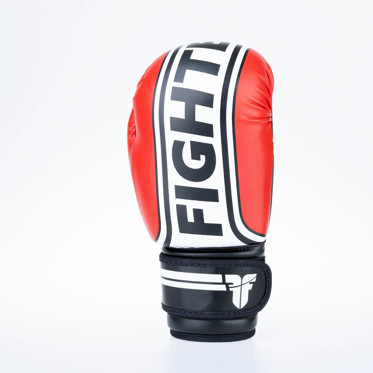 Guantes de boxeo de combate Stripe básico - Rojo
