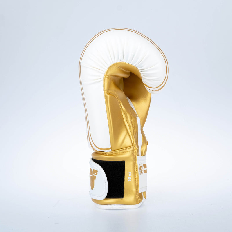 Marble White Rose Gold Print Boxing Gloves