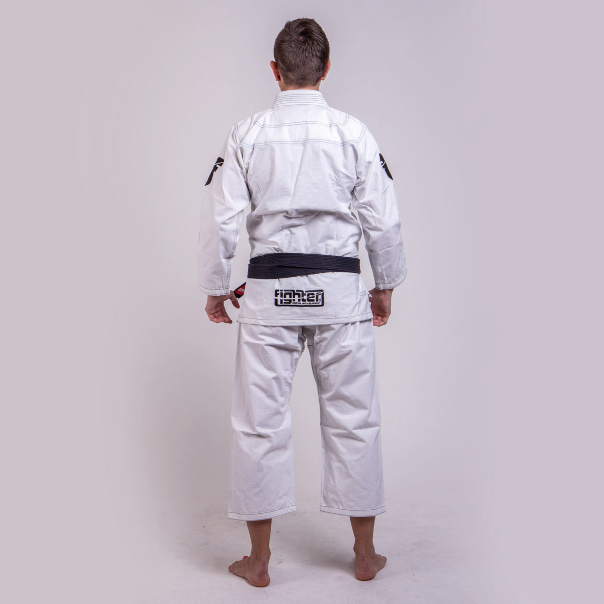 Fighter BJJ Ripstop Gi Rip Stop Kids - White, BJJBW -05