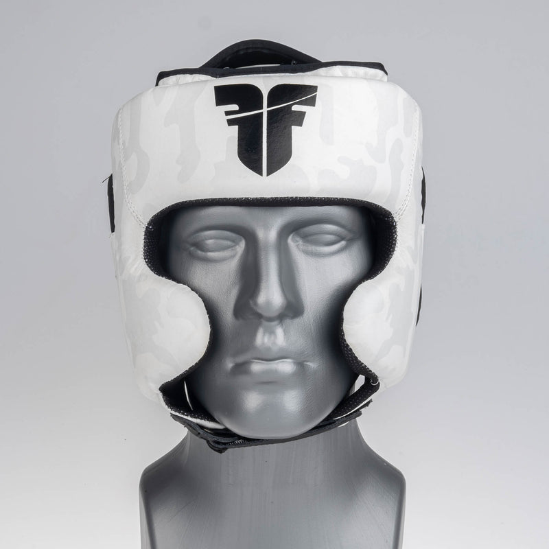 Fighter Headguard Sparring Pro - white camo, FHG-001CWH