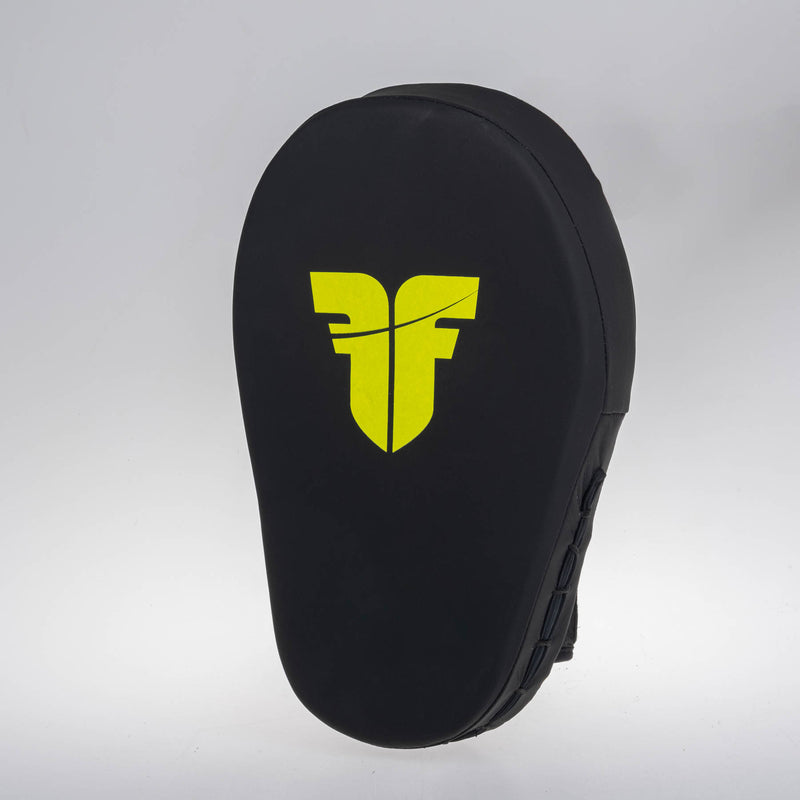 Fighter Focus Mitts - black/neon yellow, FFMS-002BNY