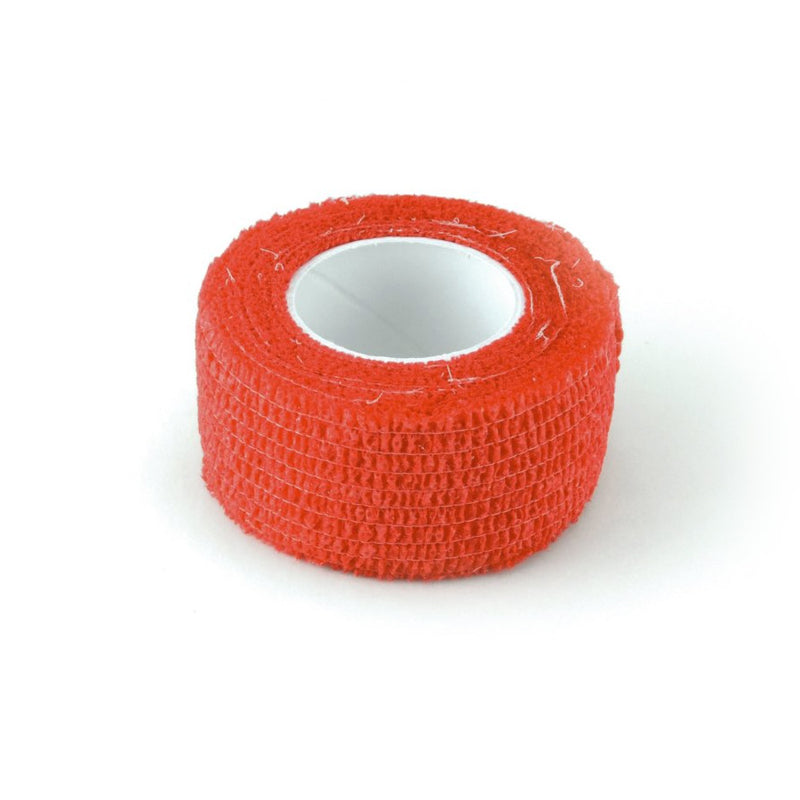 Kine-MAX Self-securing Elastic Bandage-2,5cmx4,5m - red, CEB2RED.01