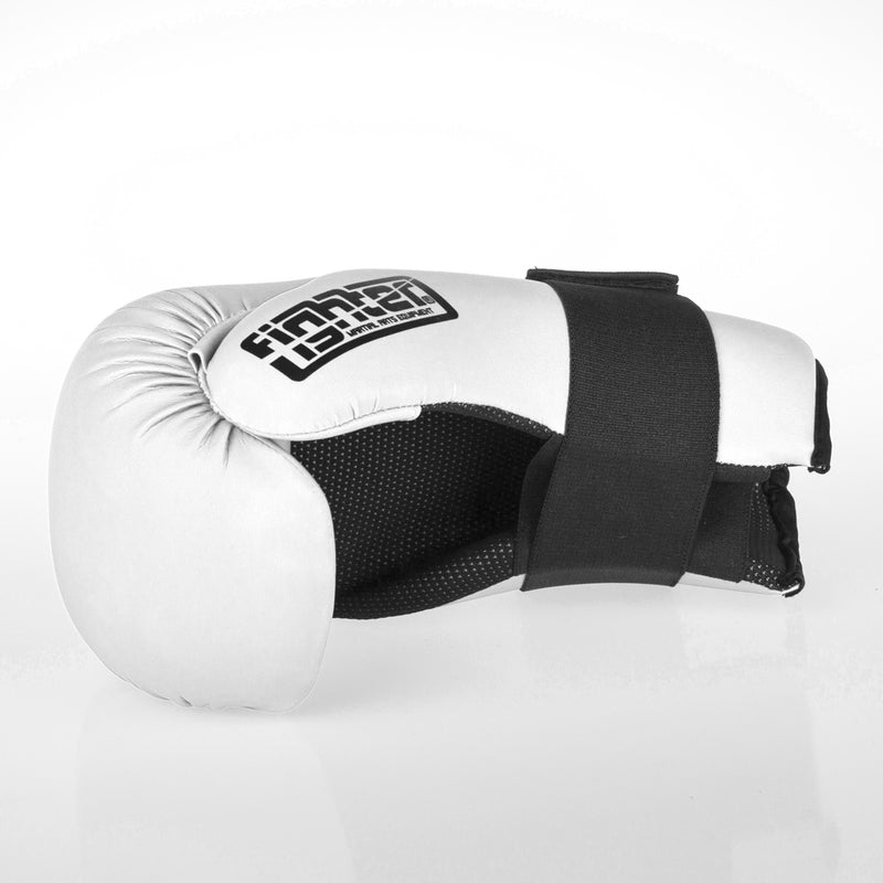 Fighter Open Gloves Strap - white, FOG-001W
