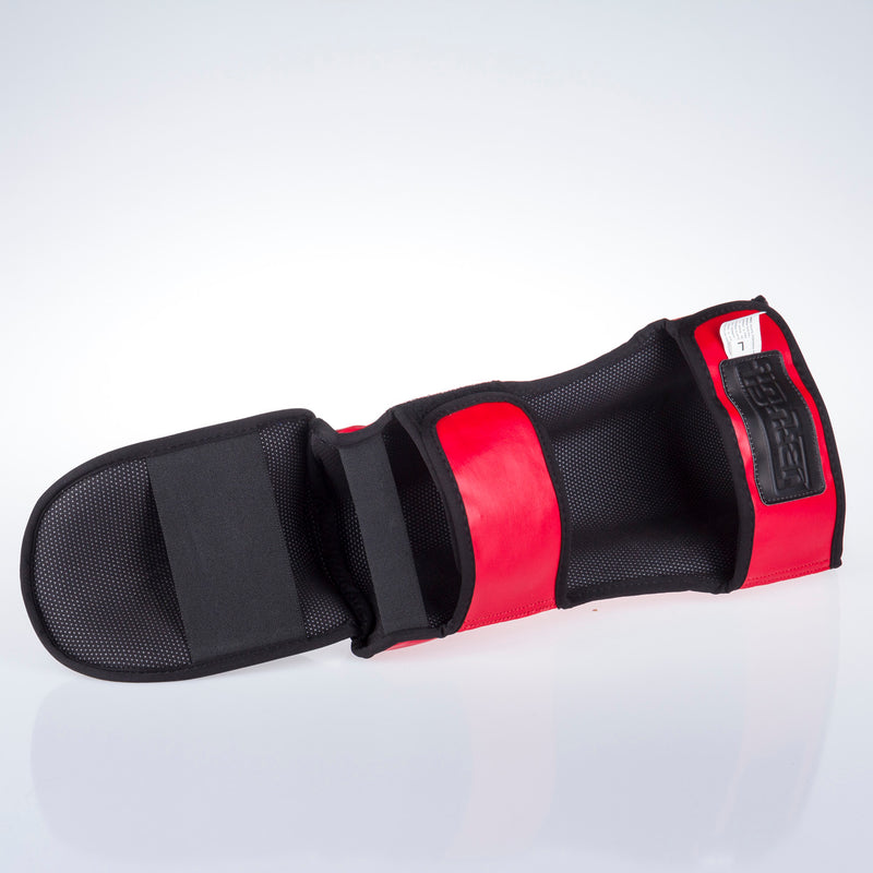 Fighter Shinguards Thai Classic - red/black, JE1573RB