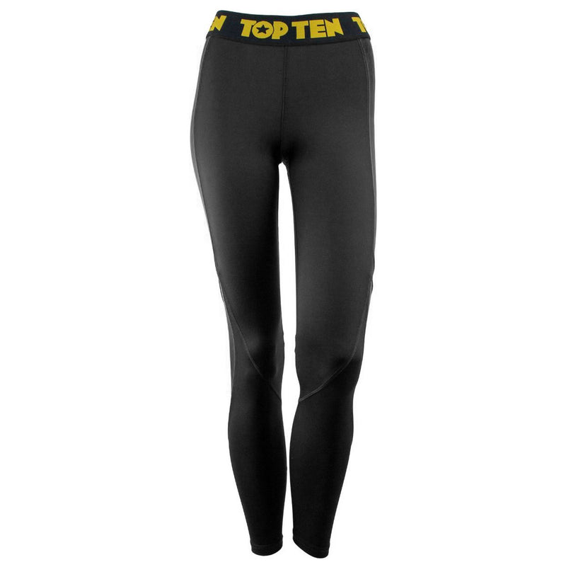 Top Ten Compression Pants Womens - black, 18807-91