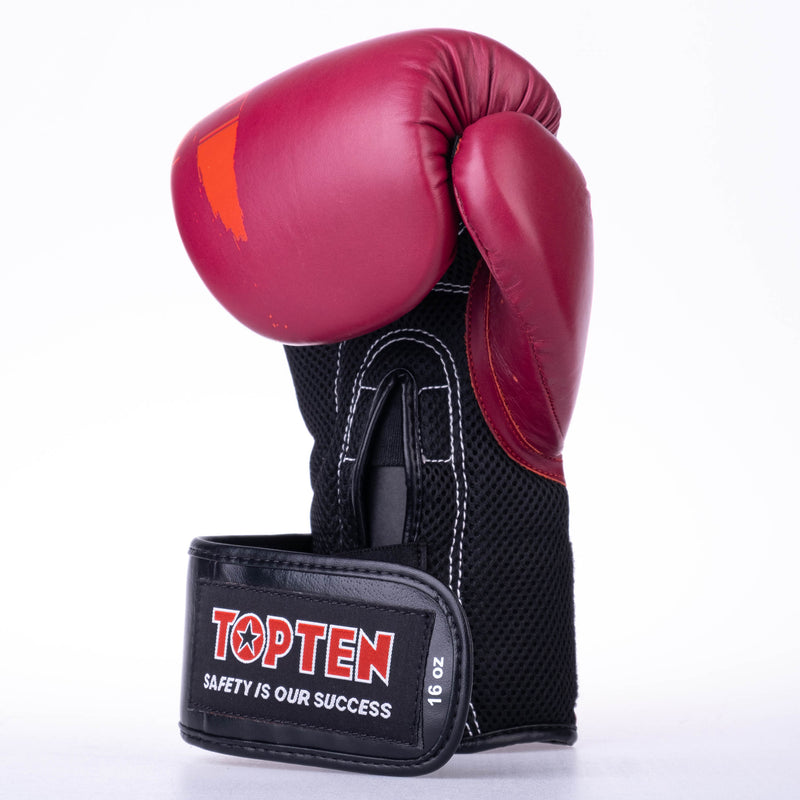 Top Ten Boxing Gloves Elite Dual - red