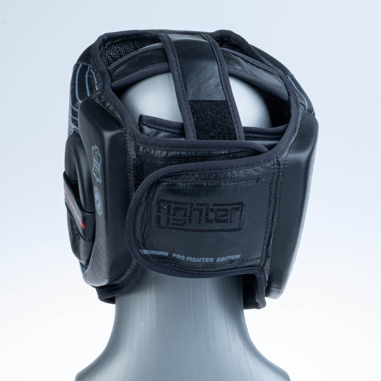 Fighter Kopfschutz Pro - schwarz, 2796PRBL