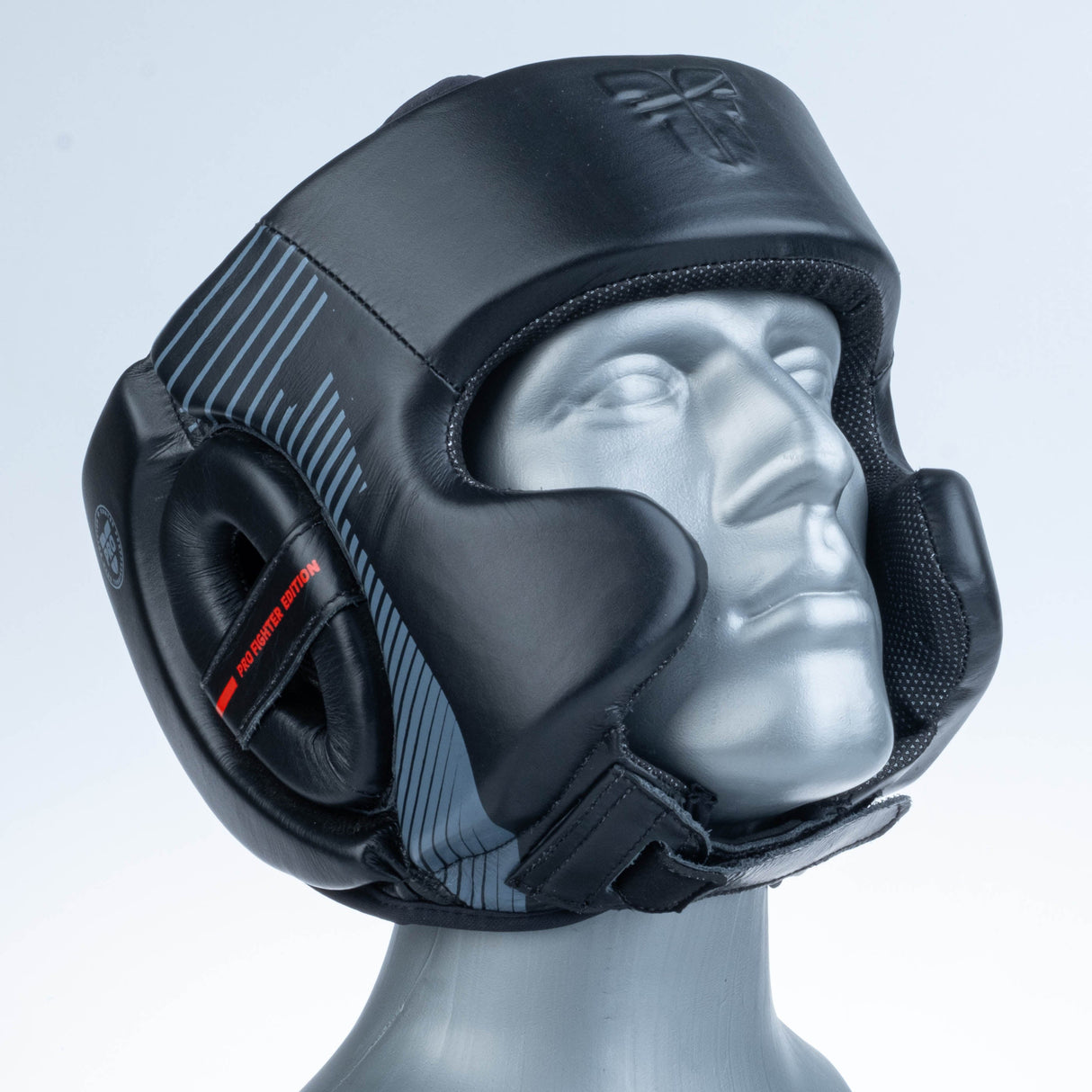 Fighter Kopfschutz Pro - schwarz, 2796PRBL