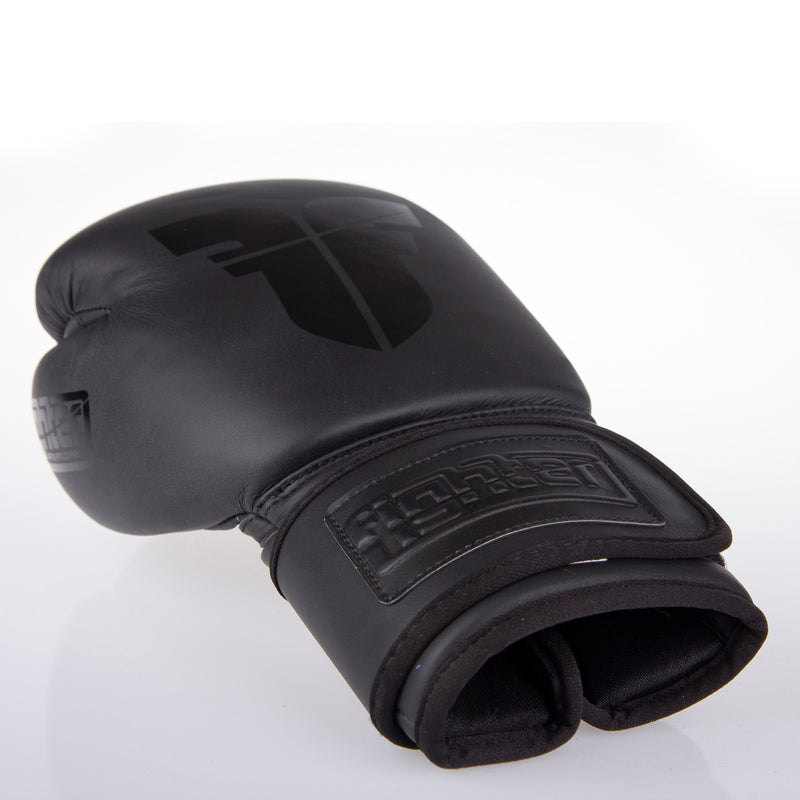 Fighter Boxing Gloves SPLIT - matt black, FBG-001B