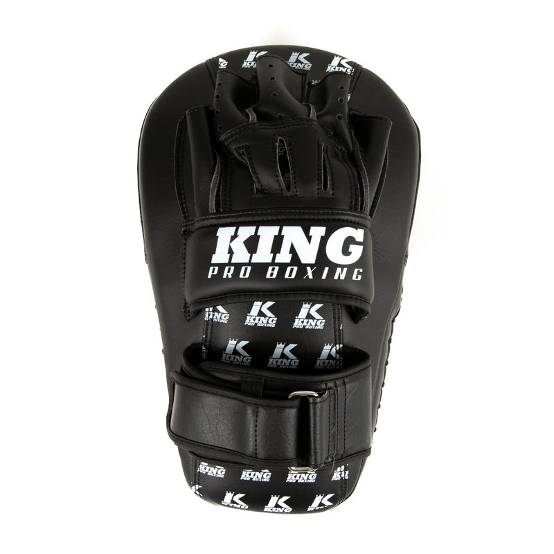 King Pro Boxing Boxing Mitts - black/white, KPB/REVO HYBRID