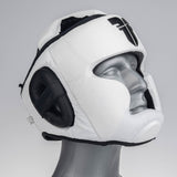 Fighter Headguard Sparring - white/black, JE1421PUWHT