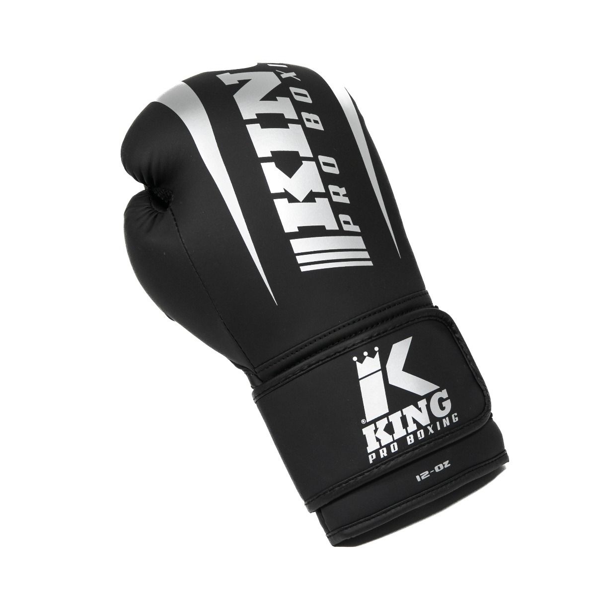 King Pro Boxing Boxing Gloves Revo 7 - black/silver