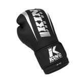 King Pro Boxing Boxing Gloves Revo 7 - black/silver
