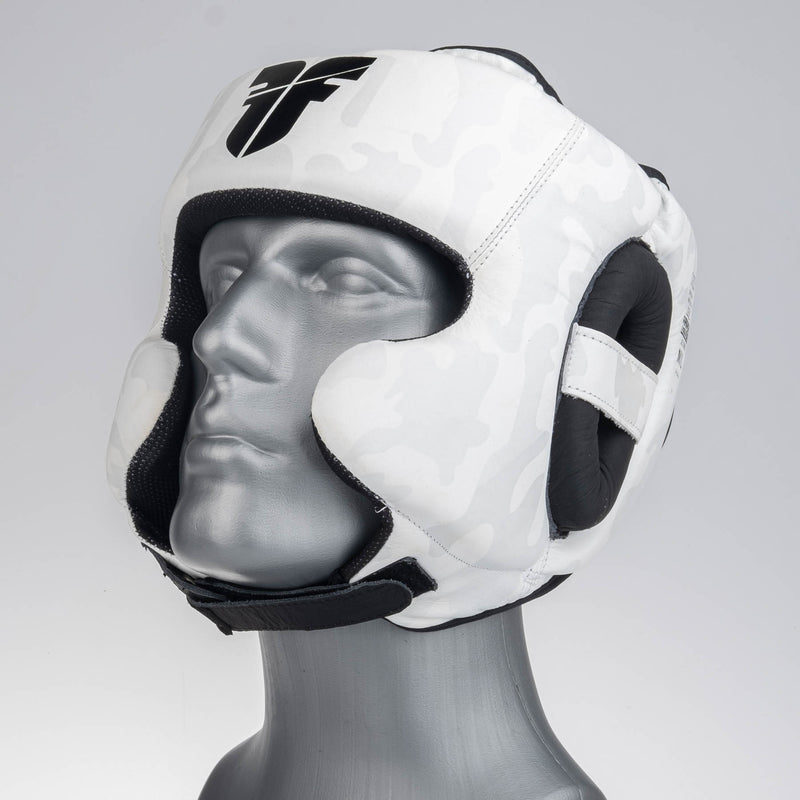 Fighter Headguard Sparring Pro - white camo, FHG-001CWH