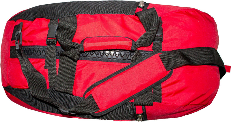 Hayashi WKF Gym Bag / Backpack Combo - red, 8041-40