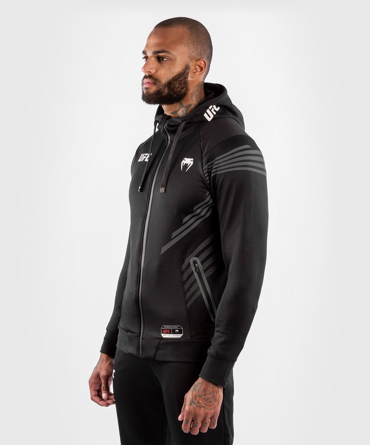 Venum UFC Hoodie Authentic Fight Night - schwarz