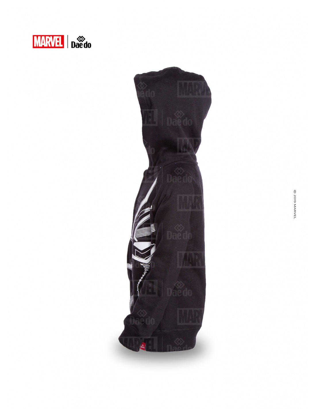 Daedo hoodie with mask Black Panther - black, MARV50621
