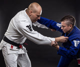 Fighter BJJ Kimono Rice Straw - White, BJJBW -08