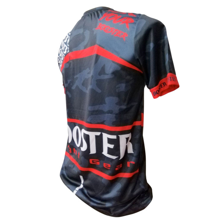 Booster Training T-shirt Camo Corpus - black/grey, TTEE03-BLKGRY