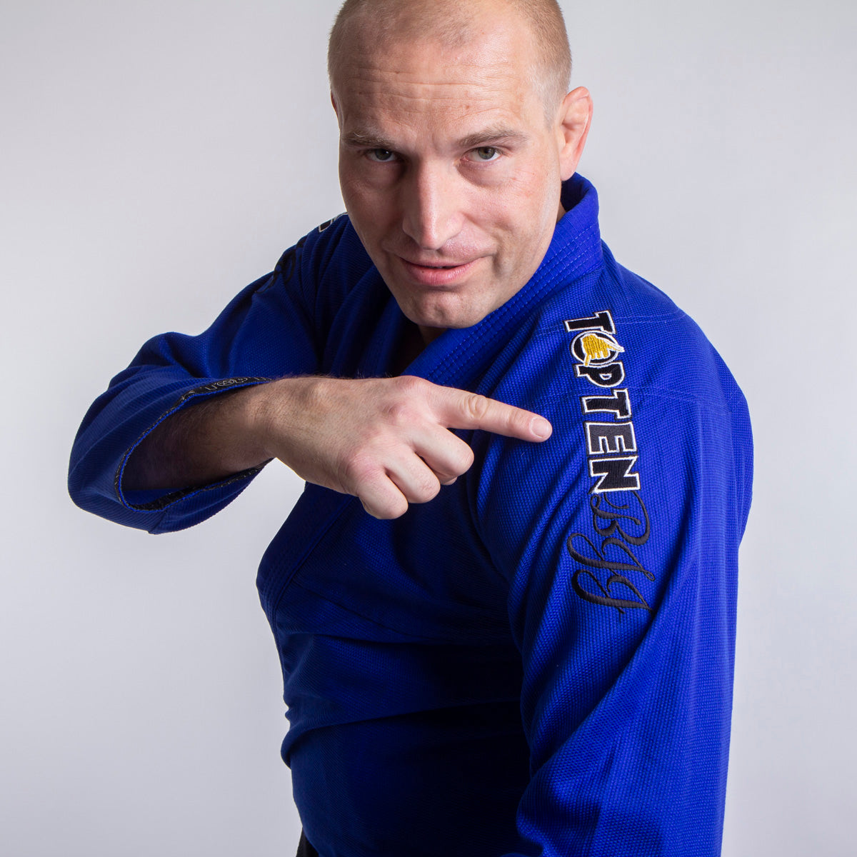 Top Ten Brazilian Jiu Jitsu Uniform Easy - blue, 15124-6