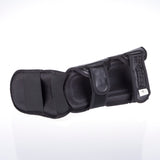 Fighter Shinguards Thai Ergo - Schwarz/Weiß, FSG -004BW