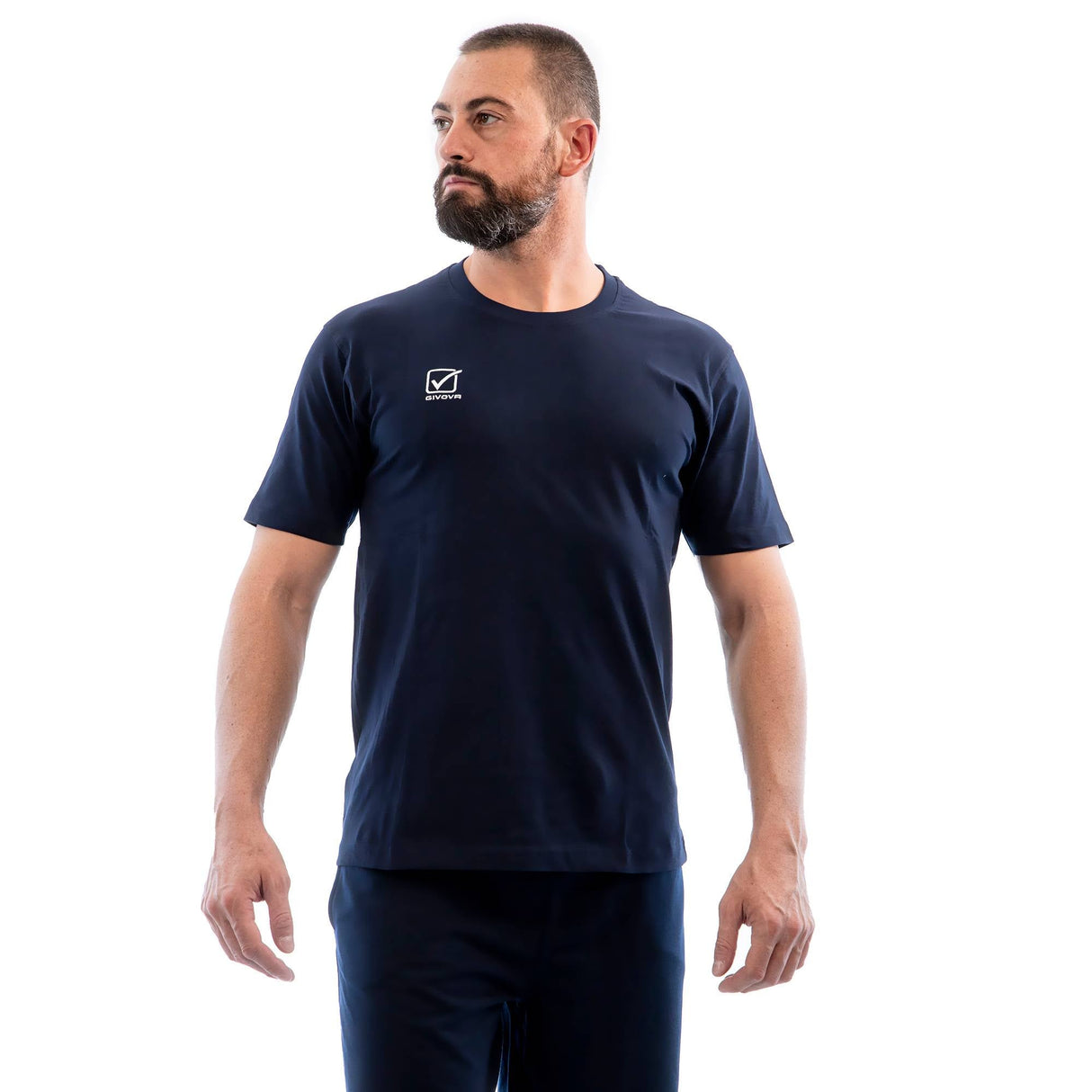 Acción de camiseta de Givova - azul oscuro