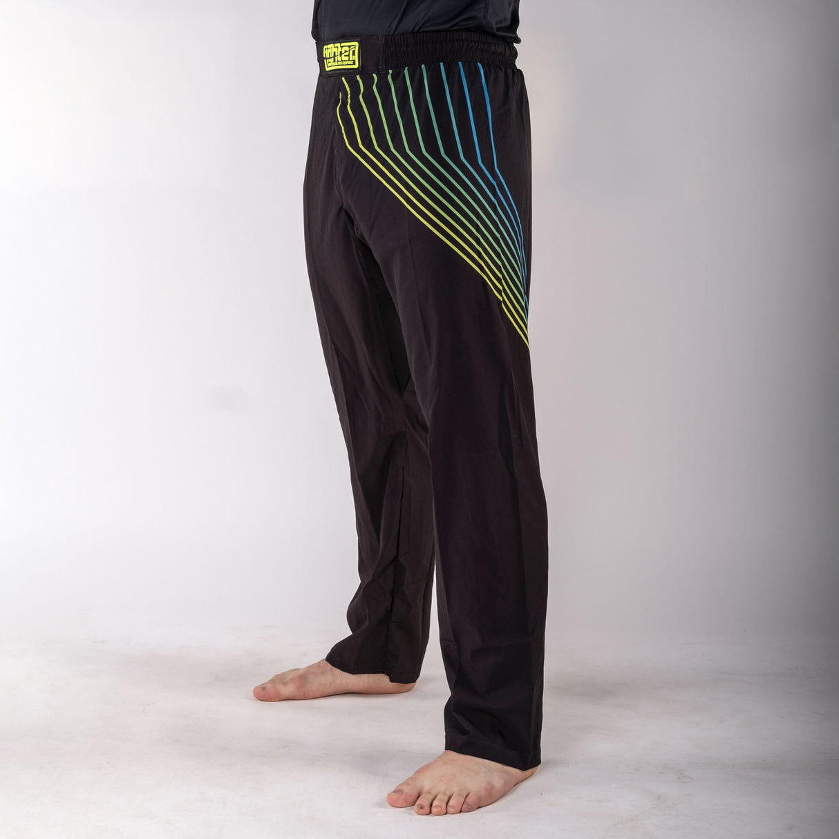 Fighter Pants - FIGHT - black/rainbow, FF-P004B