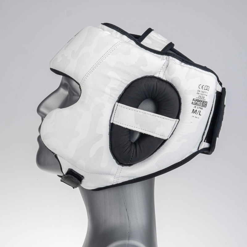Fighter Headguard Sparring Pro - white camo, FHG-001CWH