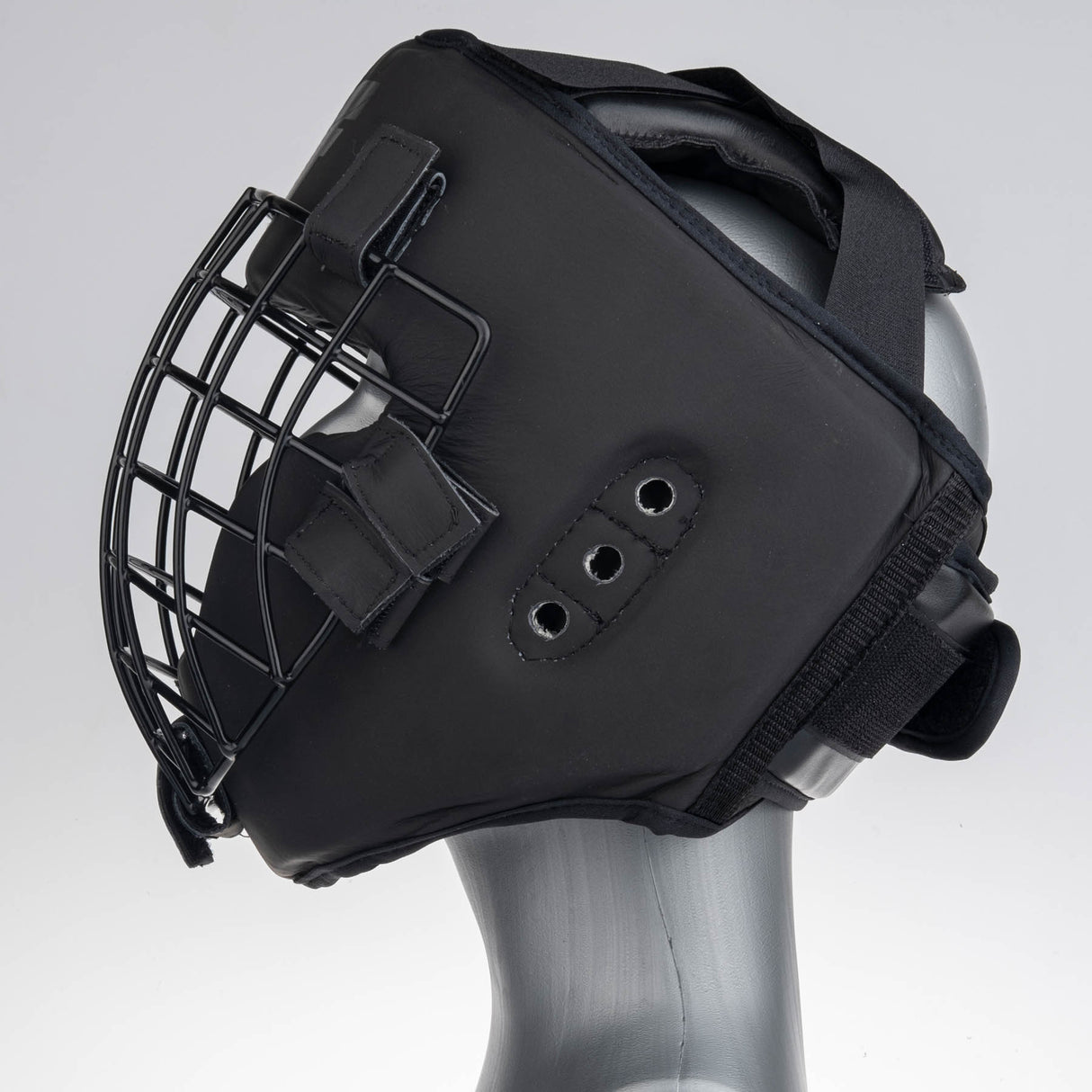 Fighter Shock Head Guard - matt black, JE999-BLK