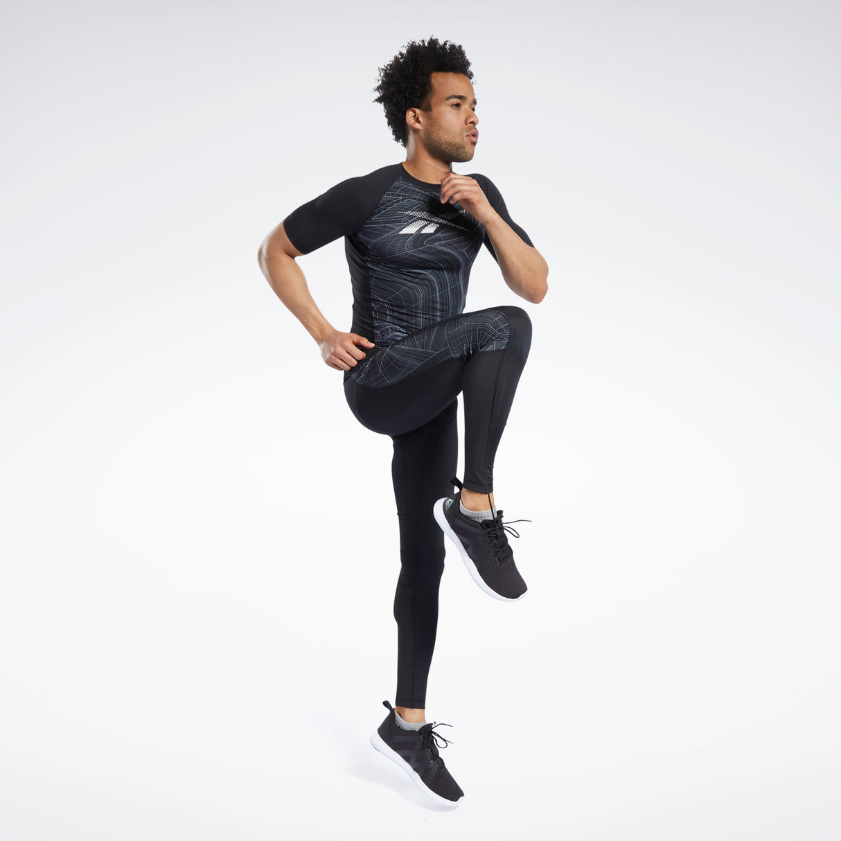 Collants imprimés de compression Reebok, FS8583