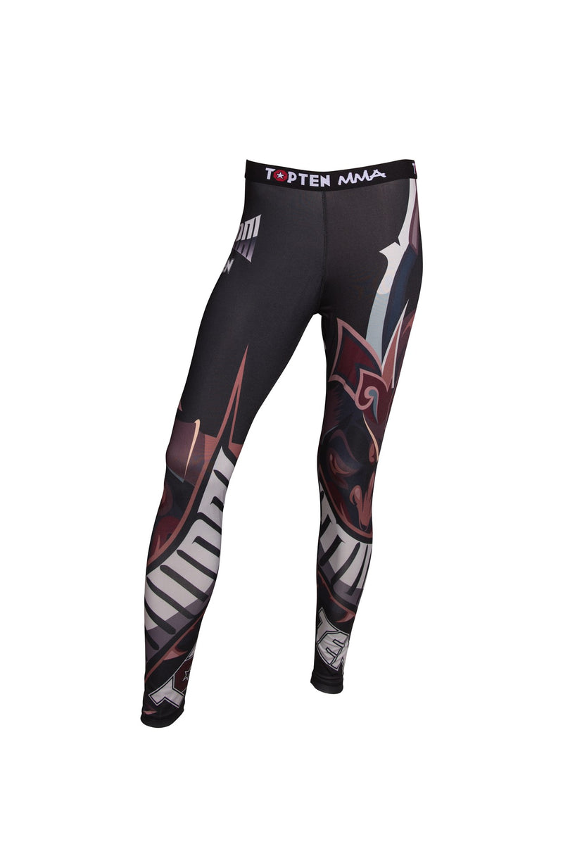 MMA compression legging TOP TEN Samurai, 1880491