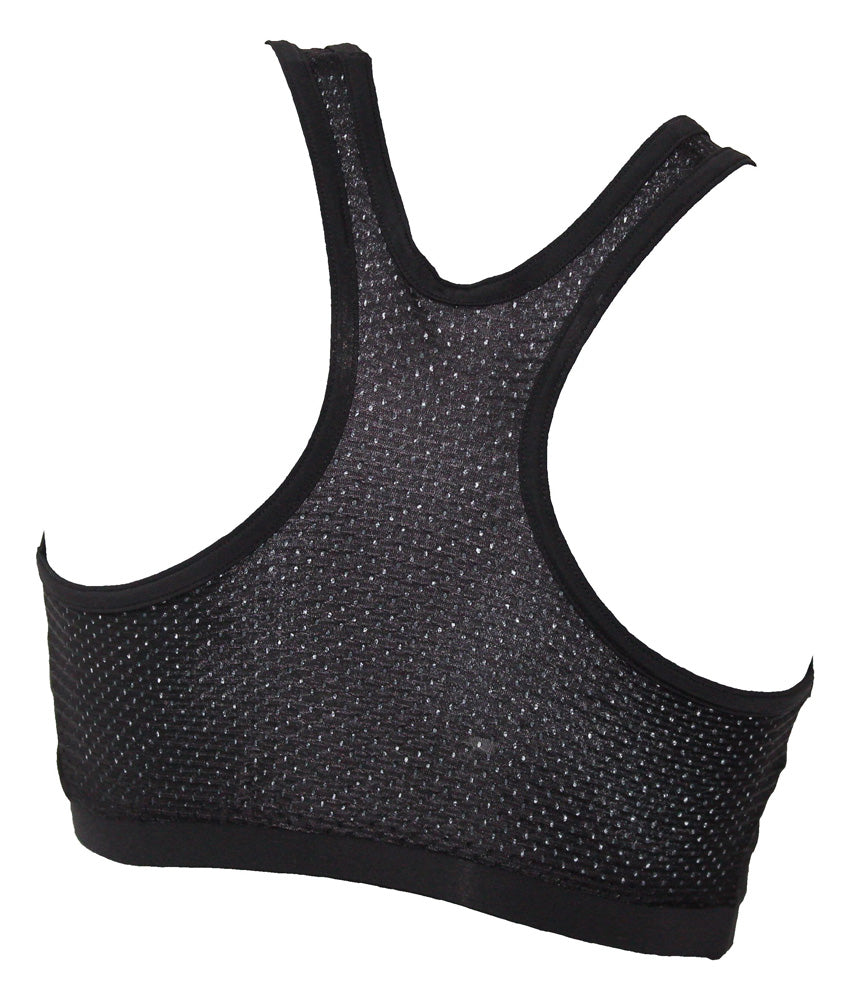 Chest Guard Top Ten Cool Guard - black, 0093-9