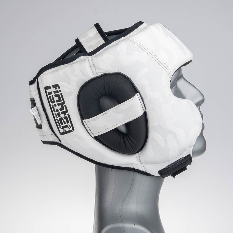 Fighter Headguard Sparring Pro - white camo, FHG-001CWH