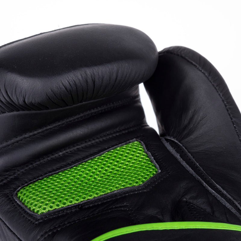 Fighter Bag Gloves Safety - black/green, FBG-005