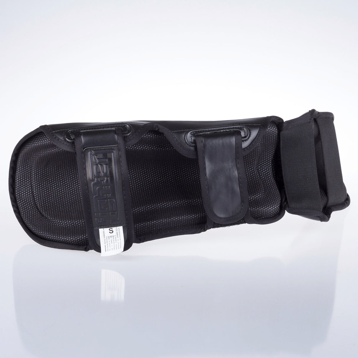 Fighter Shinguards Thai Ergo - Schwarz/Rot, FSG -004BR