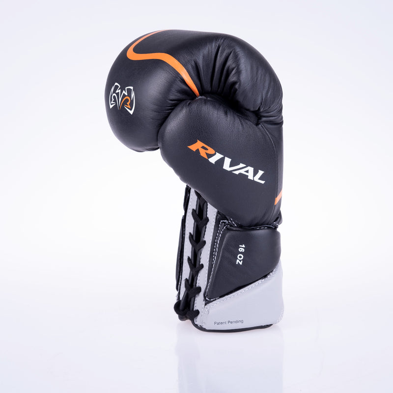 Rival Sparring Boxing Gloves Ergo Laces - black, RS1blk