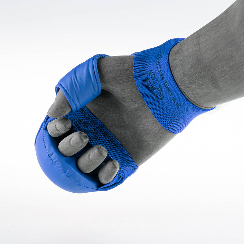 Hayashi Karate fist protector TSUKI with thumb (WKF approved) - blue, 238