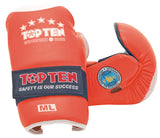 Offene Handschuhe TOP TEN ITF Superfight 3000 - rot, 2053-4