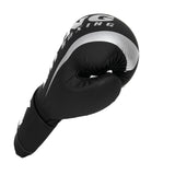 King Pro Boxing Boxing Gloves Revo 7 - black/silver