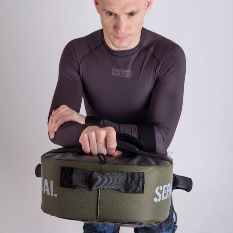 Fighter Kicking Shield - MULTI GRIP - Tactical Series - army green, FKSH-15