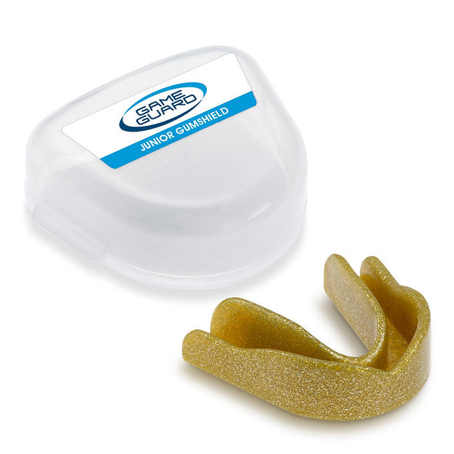Youth Game Guard Gumshields Sparkle - gold
