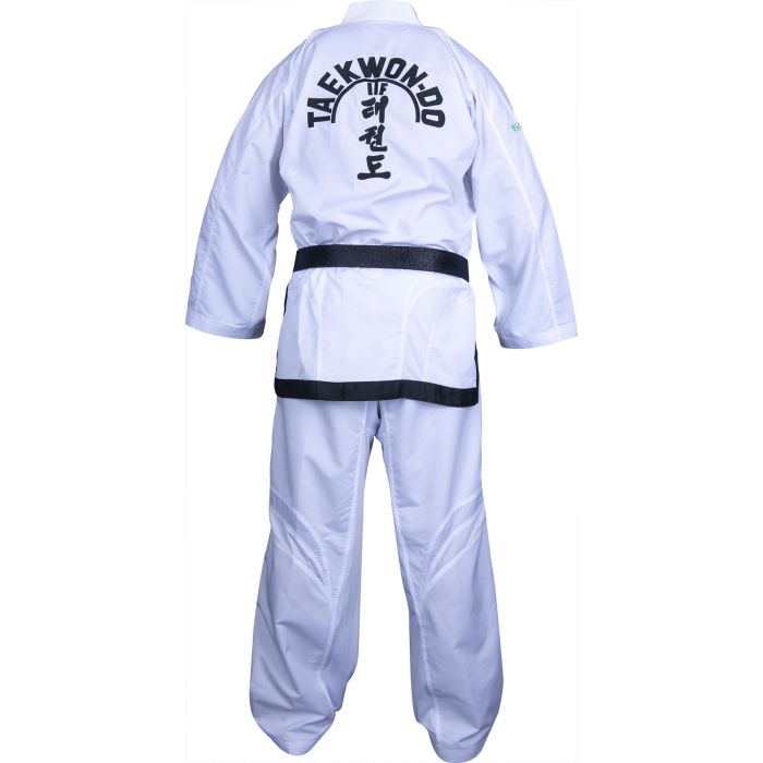 Uniforme de maître TOP TEN Taekwon-Do ITF "Vert", blanc, 16774
